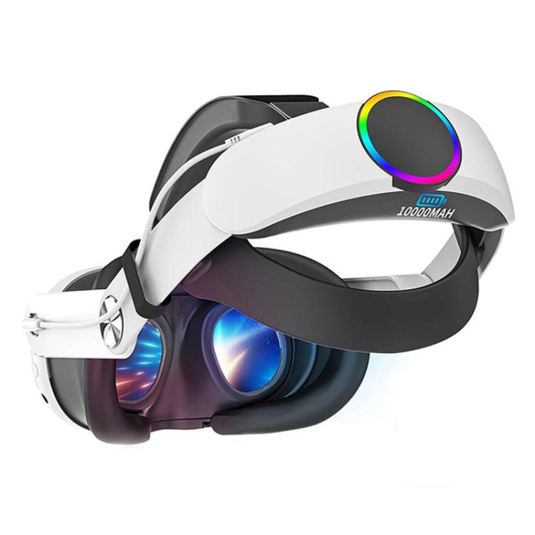 WG38 VR Head Strap with 1000mAh Battery, Model:RGB Ver. For Meta Quest 3 / 3S