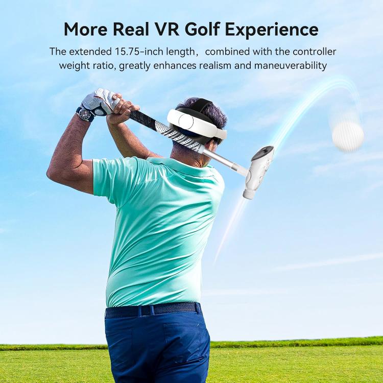 For Meta Quest 2 / 3 / 3S WG42 WG42 VR Golf Game Controller Accessory