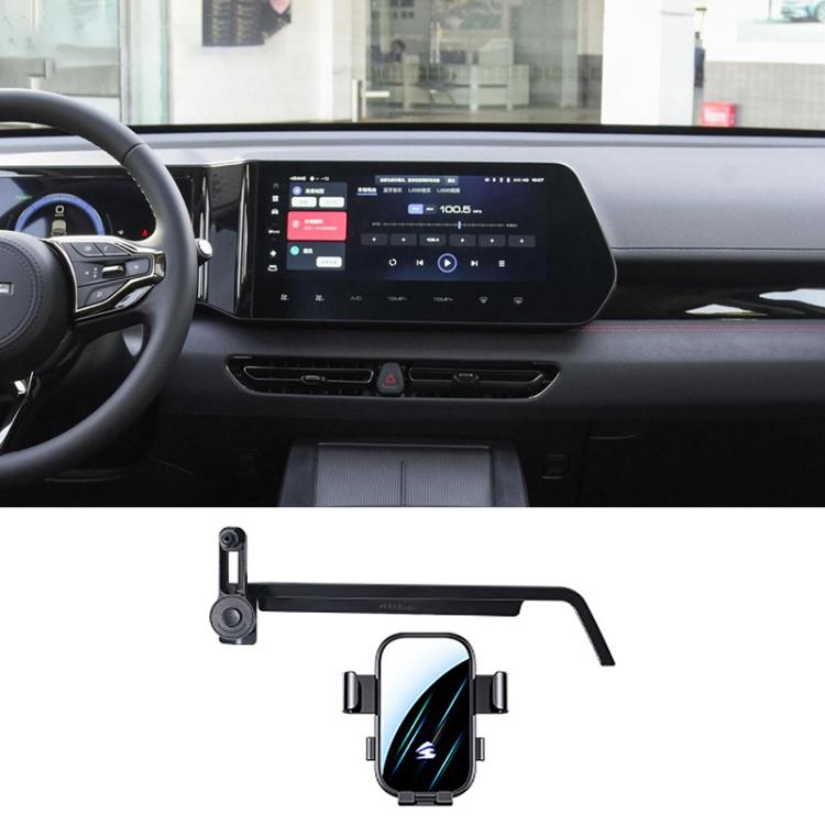 For Haval Xiaolong 2023 Car Screen Phone Holder Mount with Extension Arm - Black