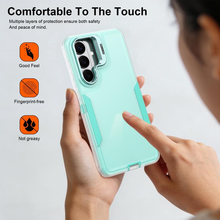 For Galaxy A37 5G Traveler Lens Frame Holder Phone Case