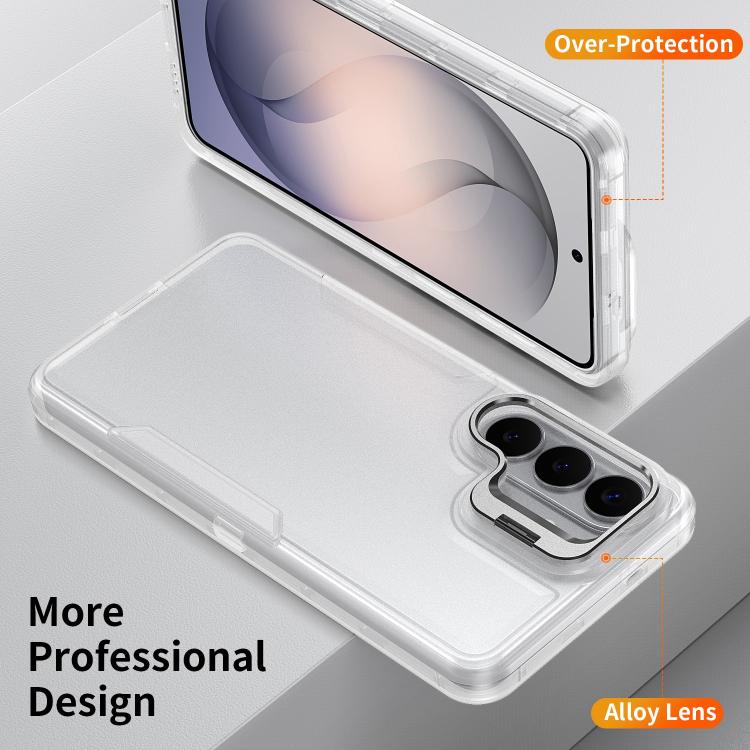 For Galaxy A37 5G Traveler Lens Frame Holder Phone Case