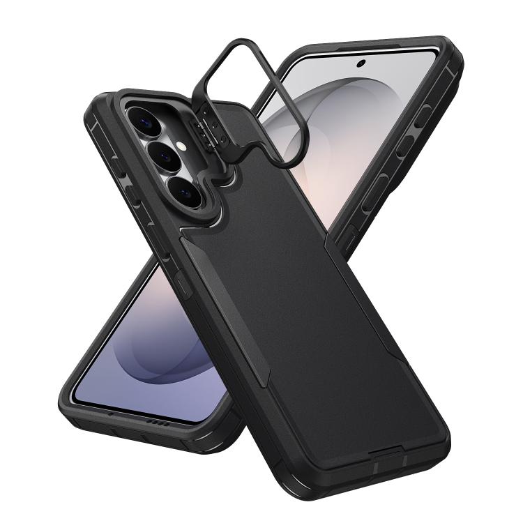 For Galaxy A37 5G Traveler Lens Frame Holder Phone Case
