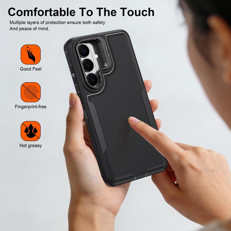 For Galaxy A37 5G Traveler Lens Frame Holder Phone Case