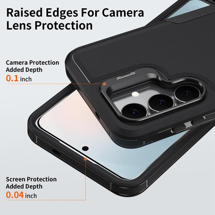 For Galaxy A25 5G Global Traveler Lens Frame Holder Phone Case