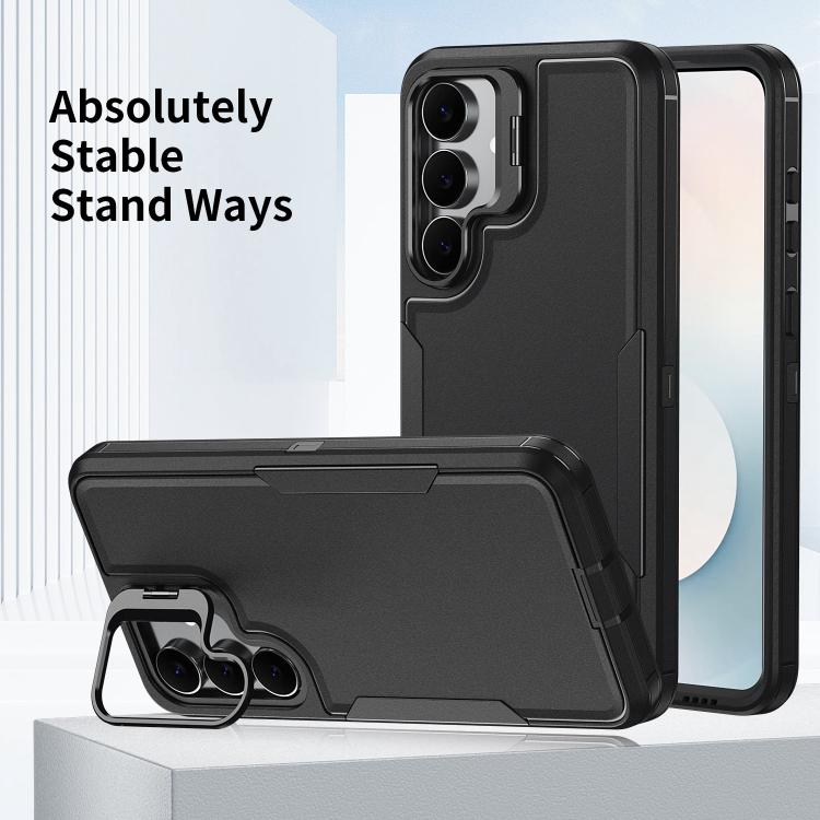 For Galaxy A25 5G Global Traveler Lens Frame Holder Phone Case