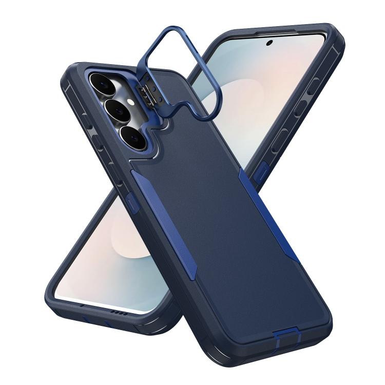 For Galaxy A25 5G Global Traveler Lens Frame Holder Phone Case
