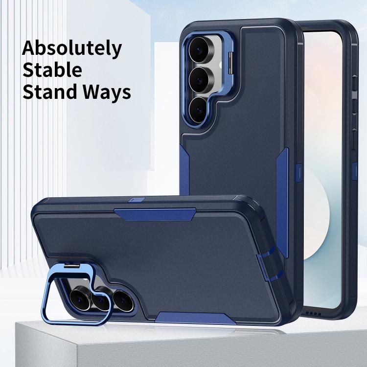 For Galaxy A25 5G Global Traveler Lens Frame Holder Phone Case