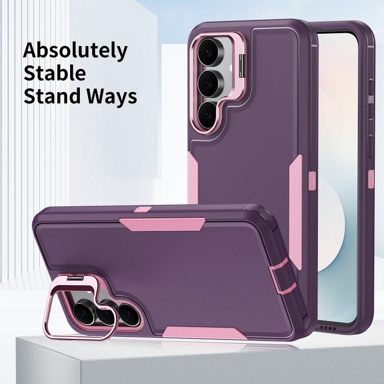 For Galaxy A25 5G Global Traveler Lens Frame Holder Phone Case