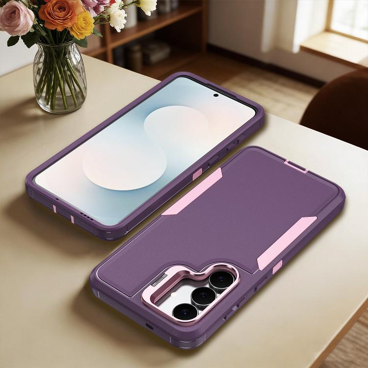 For Galaxy A25 5G Global Traveler Lens Frame Holder Phone Case