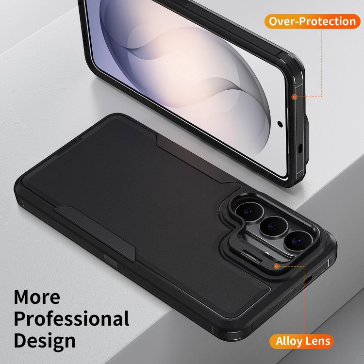 For Galaxy A17 / A16 / A26 Traveler Lens Frame Holder Phone Case