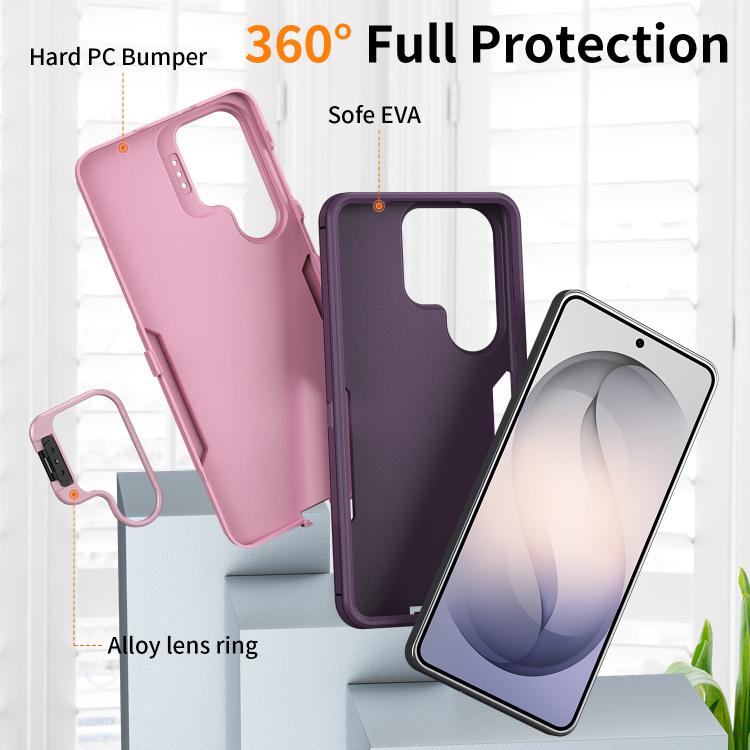 For Galaxy A17 / A16 / A26 Traveler Lens Frame Holder Phone Case
