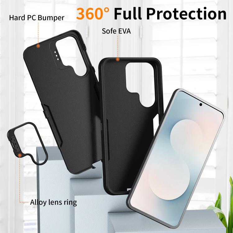 For Galaxy A15 Traveler Lens Frame Holder Phone Case