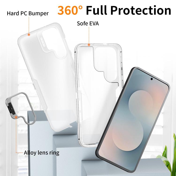 For Galaxy A35 / A55 5G Traveler Lens Frame Holder Phone Case
