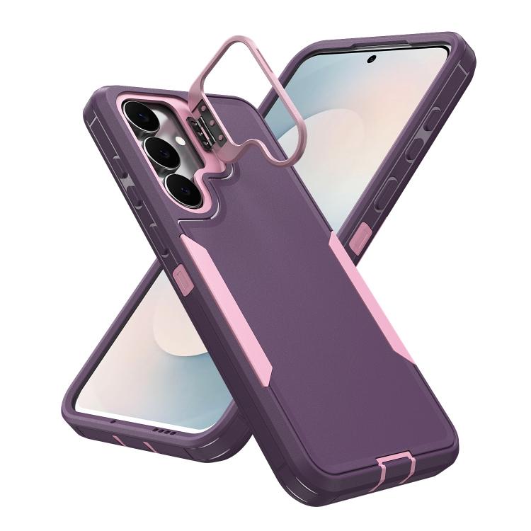 For Galaxy A35 / A55 5G Traveler Lens Frame Holder Phone Case