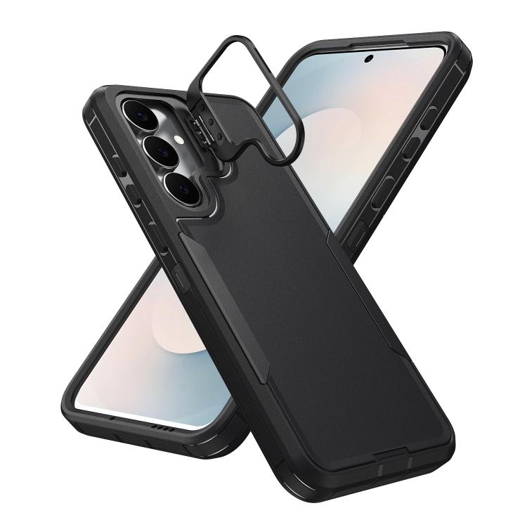 For Galaxy A14 Traveler Lens Frame Holder Phone Case