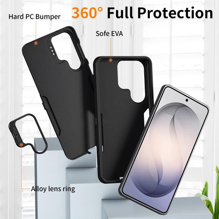 For Galaxy A36 5G Traveler Lens Frame Holder Phone Case