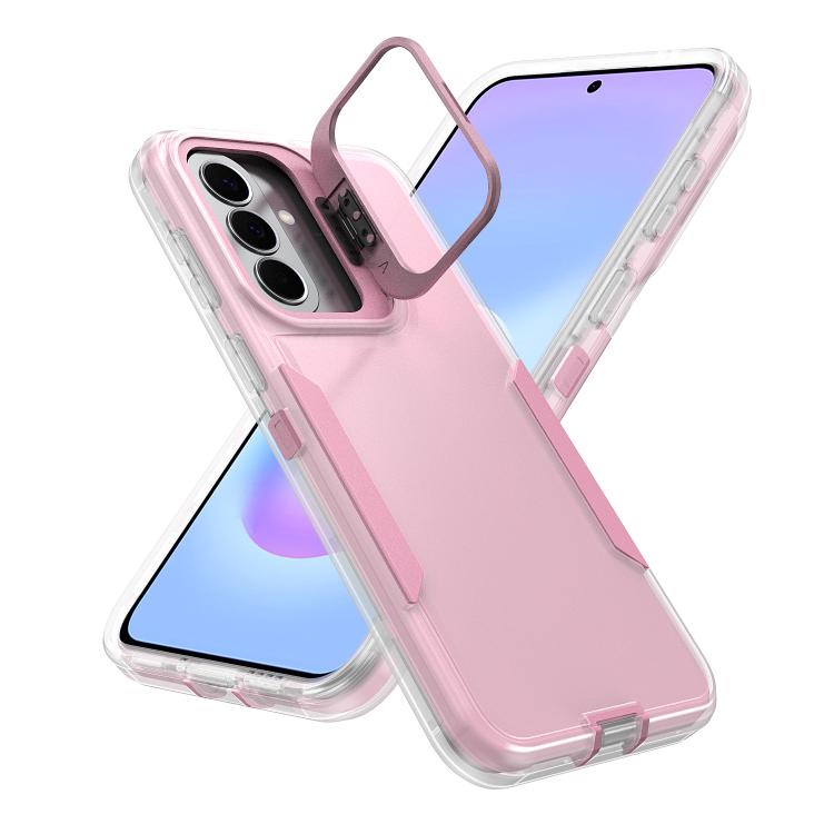 For Galaxy A27 5G Traveler Lens Frame Holder Phone Case