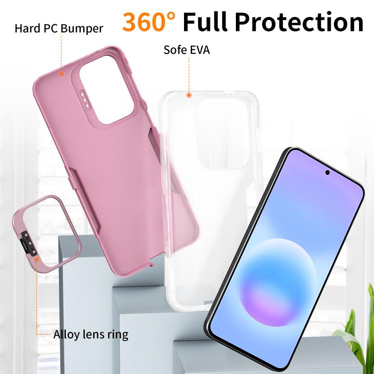 For Galaxy A27 5G Traveler Lens Frame Holder Phone Case