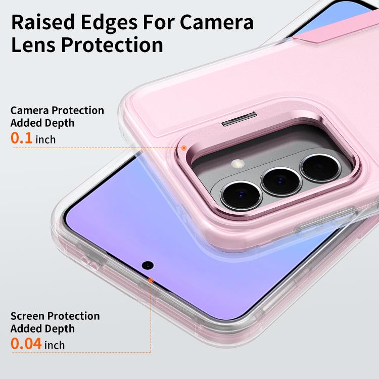 For Galaxy A27 5G Traveler Lens Frame Holder Phone Case
