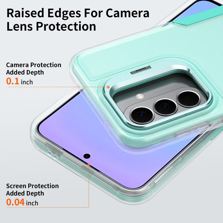For Galaxy A27 5G Traveler Lens Frame Holder Phone Case