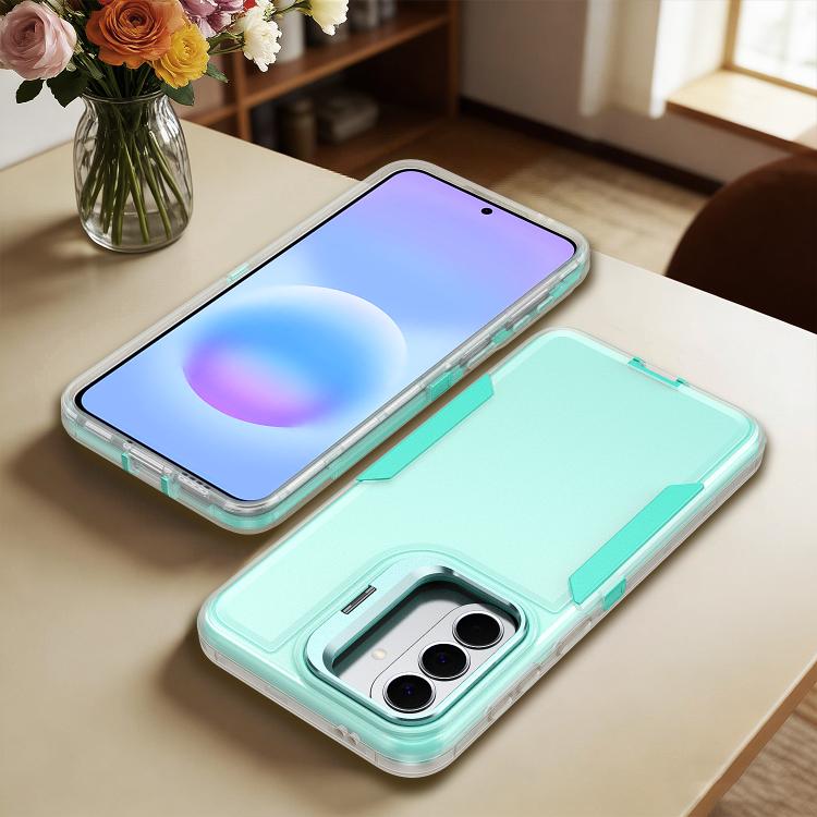 For Galaxy A27 5G Traveler Lens Frame Holder Phone Case
