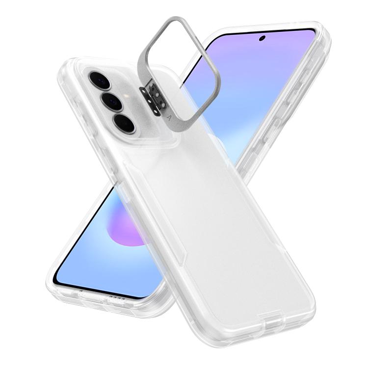 For Galaxy A27 5G Traveler Lens Frame Holder Phone Case