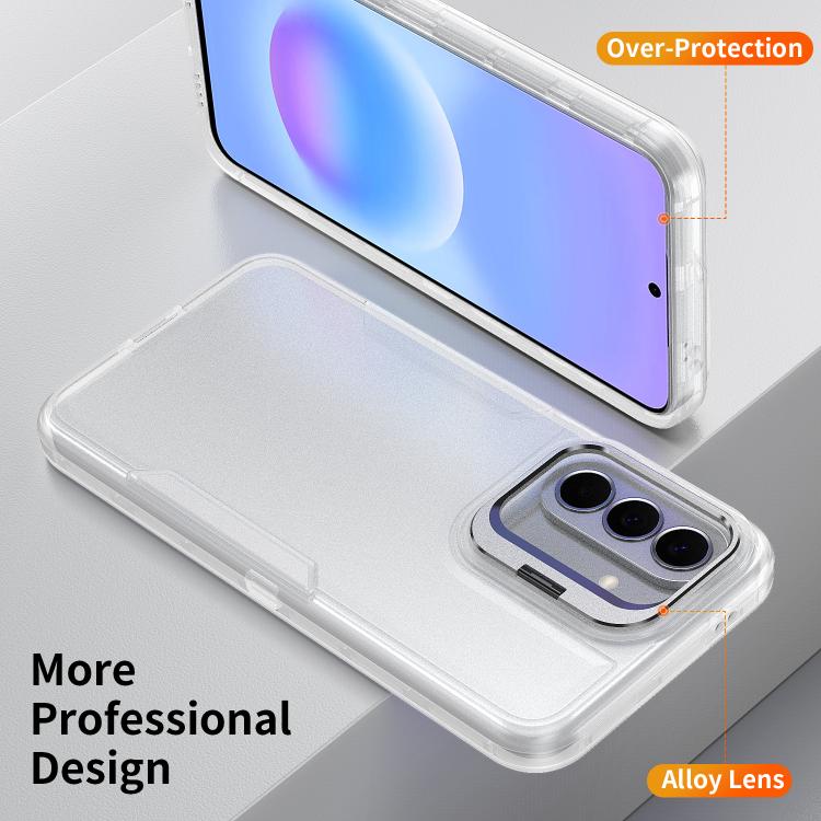 For Galaxy A27 5G Traveler Lens Frame Holder Phone Case