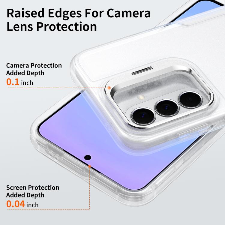 For Galaxy A27 5G Traveler Lens Frame Holder Phone Case