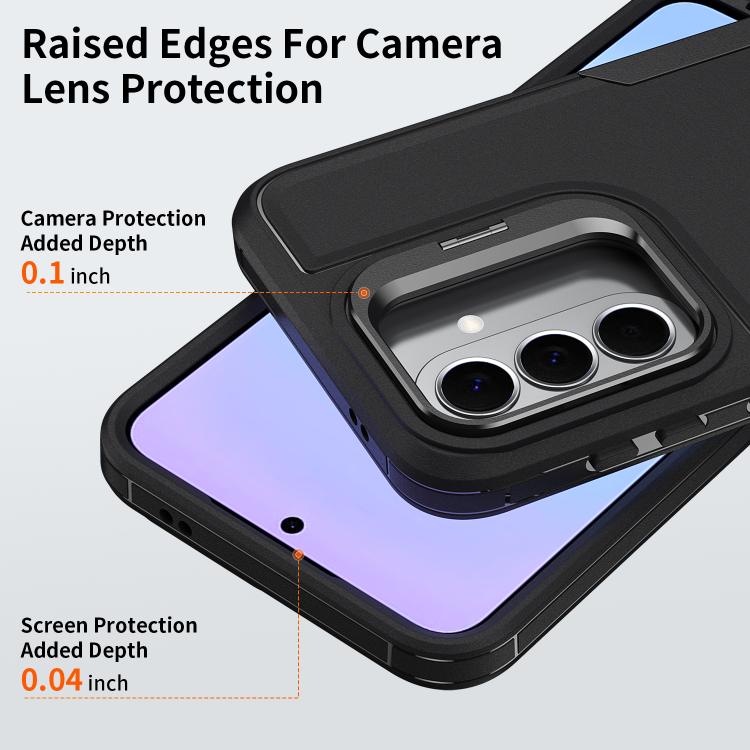For Galaxy A27 5G Traveler Lens Frame Holder Phone Case