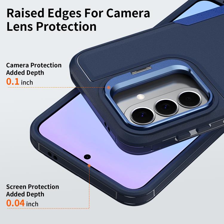 For Galaxy A27 5G Traveler Lens Frame Holder Phone Case