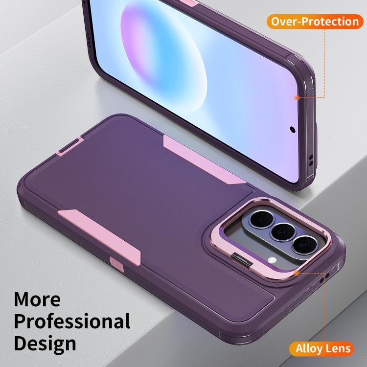 For Galaxy A27 5G Traveler Lens Frame Holder Phone Case