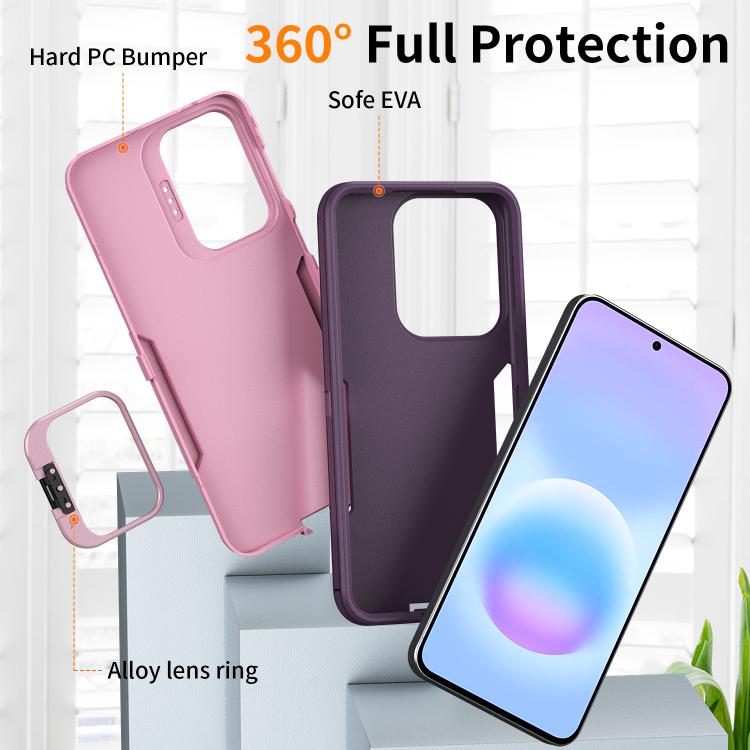 For Galaxy A27 5G Traveler Lens Frame Holder Phone Case
