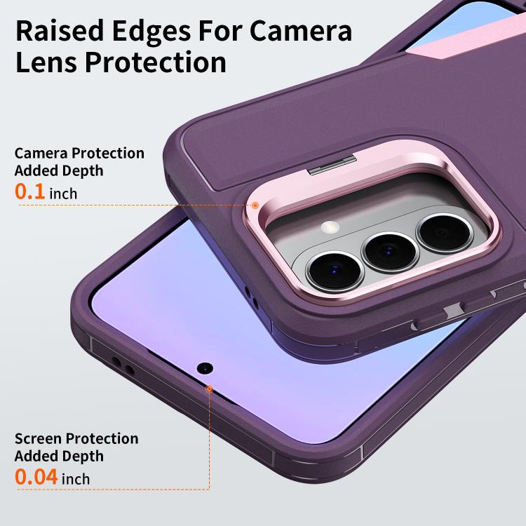 For Galaxy A27 5G Traveler Lens Frame Holder Phone Case