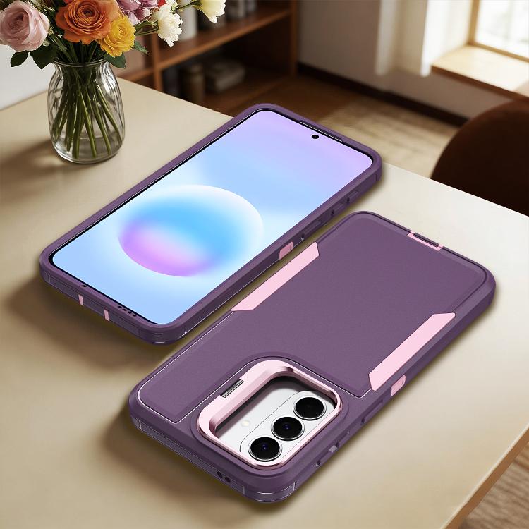 For Galaxy A27 5G Traveler Lens Frame Holder Phone Case
