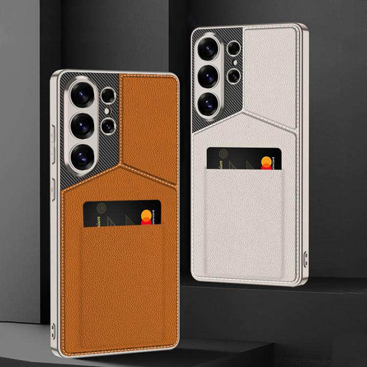For Samsung Galaxy S26 Ultra 5G GKK Rotor Bracket Recessed Card Bag Full Coverage Phone Case