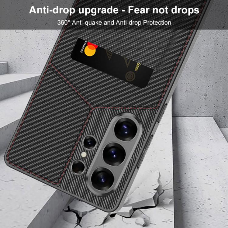 For Samsung Galaxy S26 Ultra 5G GKK Rotor Bracket Recessed Card Bag Full Coverage Phone Case