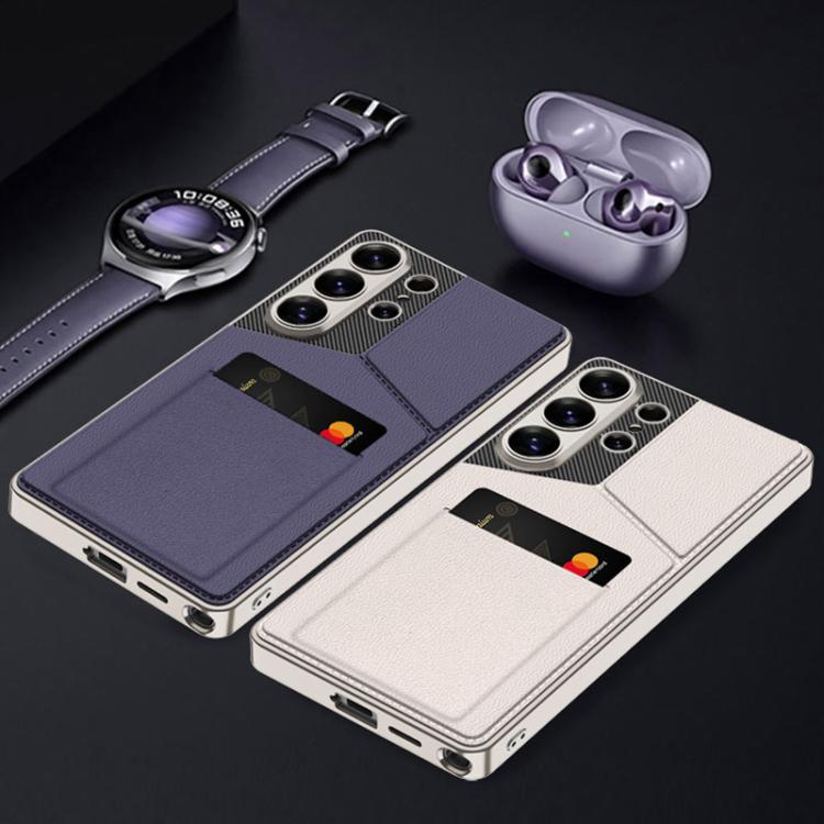 For Samsung Galaxy S26 Ultra 5G GKK Rotor Bracket Recessed Card Bag Full Coverage Phone Case