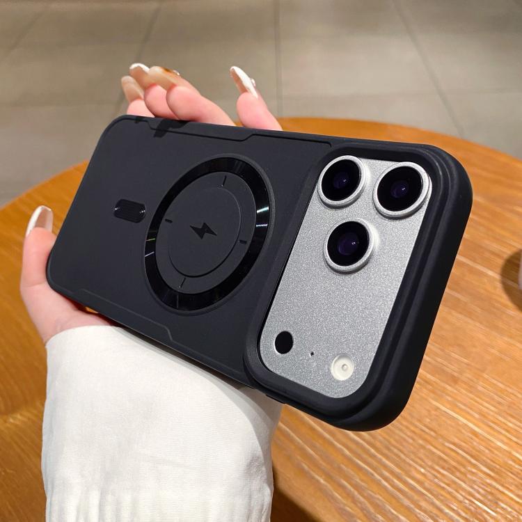 For iPhone 17 Pro Max Metal Magnetic Ring TPU Shockproof Phone Case
