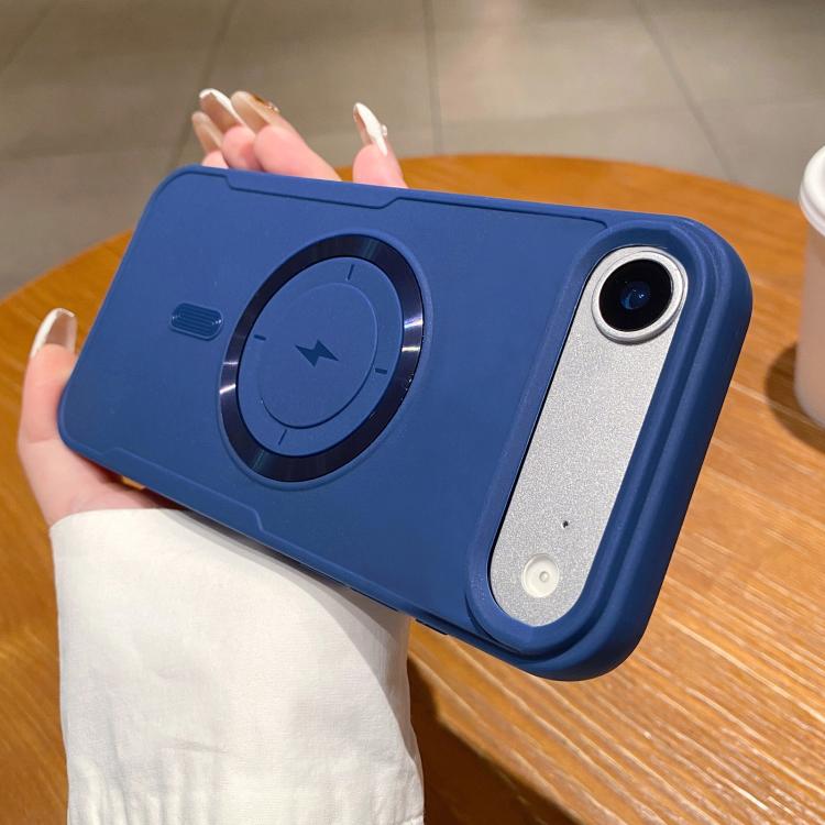 For iPhone Air Metal Magnetic Ring TPU Shockproof Phone Case