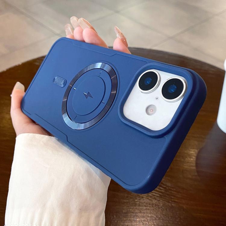 For iPhone 16 Metal Magnetic Ring TPU Shockproof Phone Case