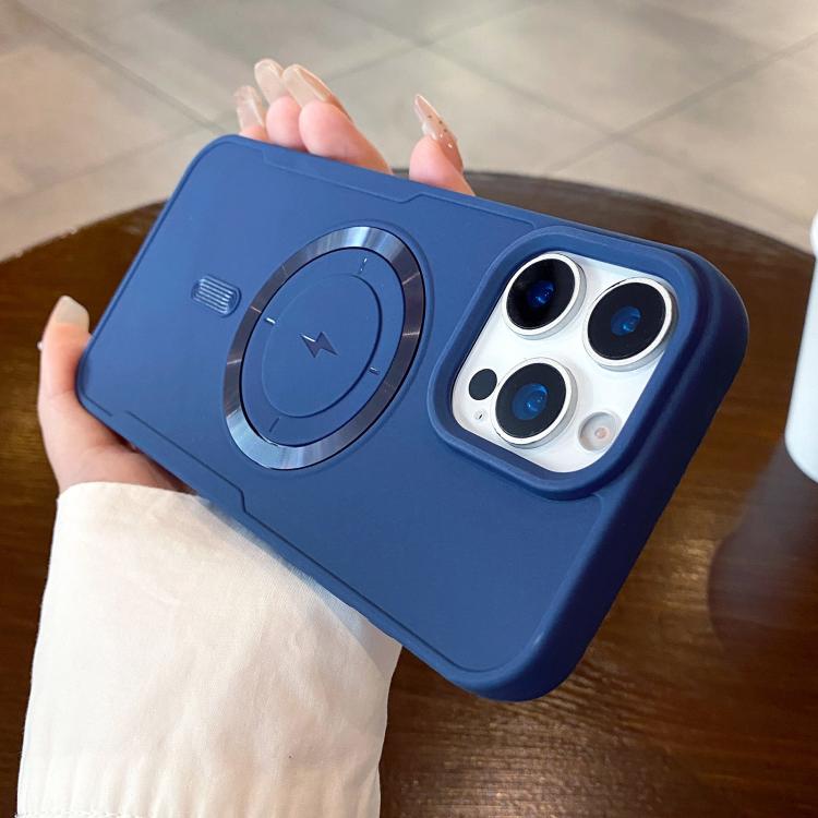 For iPhone 15 Pro Metal Magnetic Ring TPU Shockproof Phone Case