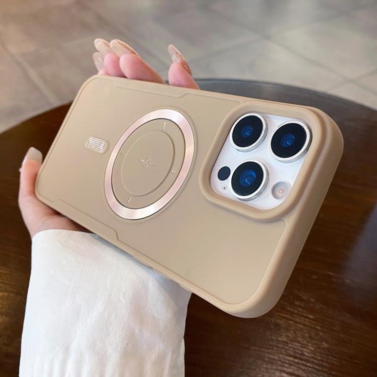 For iPhone 15 Pro Metal Magnetic Ring TPU Shockproof Phone Case