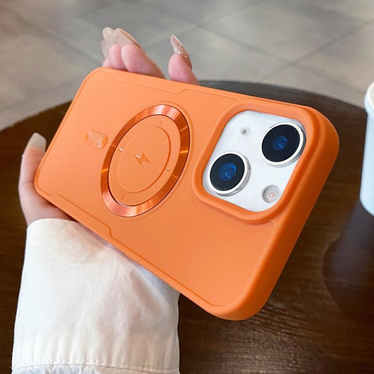 For iPhone 14 Metal Magnetic Ring TPU Shockproof Phone Case