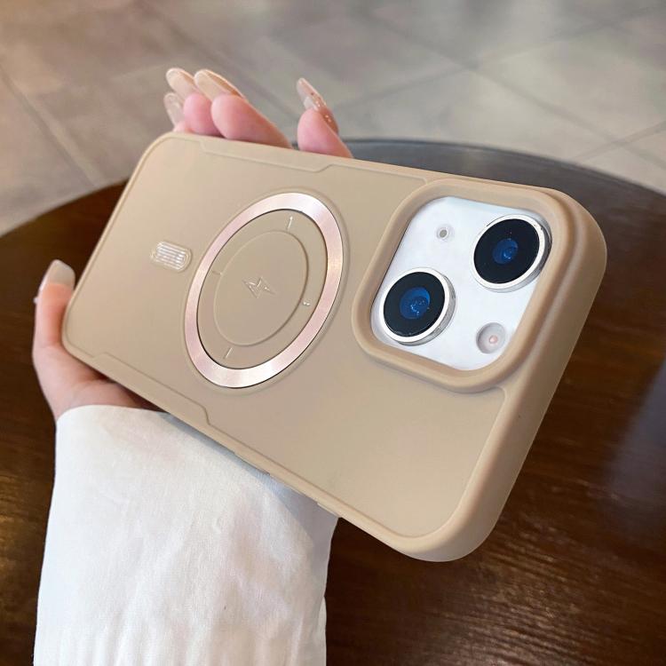 For iPhone 13 Metal Magnetic Ring TPU Shockproof Phone Case