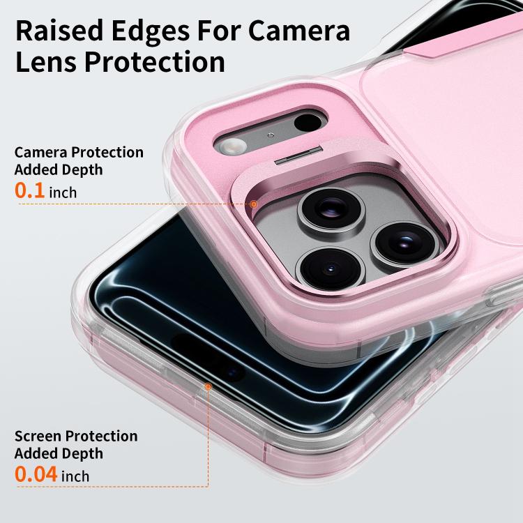 For iPhone 17 Pro Max Traveler Lens Frame Holder Phone Case
