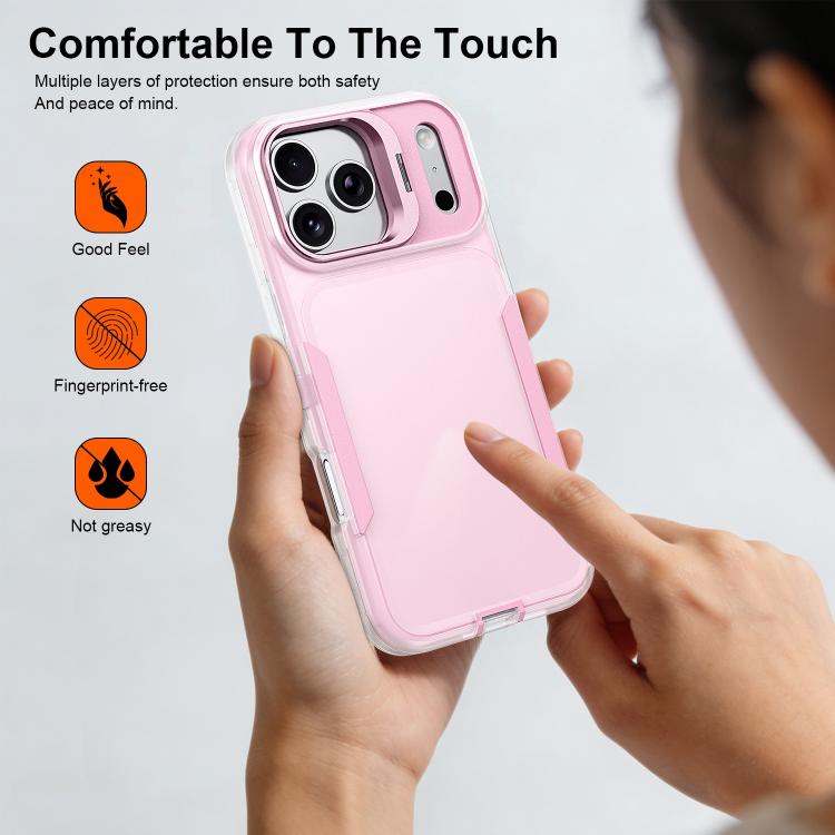 For iPhone 17 Pro Max Traveler Lens Frame Holder Phone Case