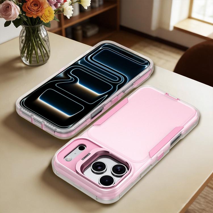 For iPhone 17 Pro Max Traveler Lens Frame Holder Phone Case