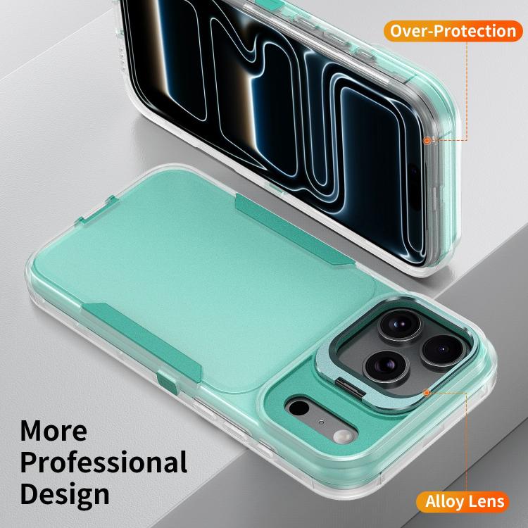 For iPhone 17 Pro Max Traveler Lens Frame Holder Phone Case