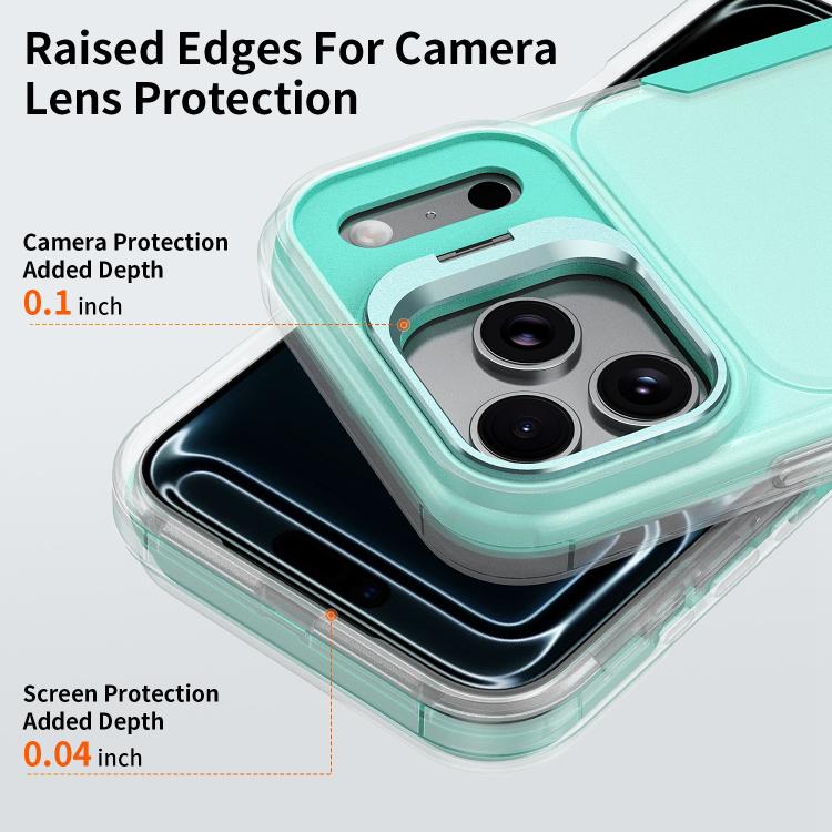 For iPhone 17 Pro Max Traveler Lens Frame Holder Phone Case