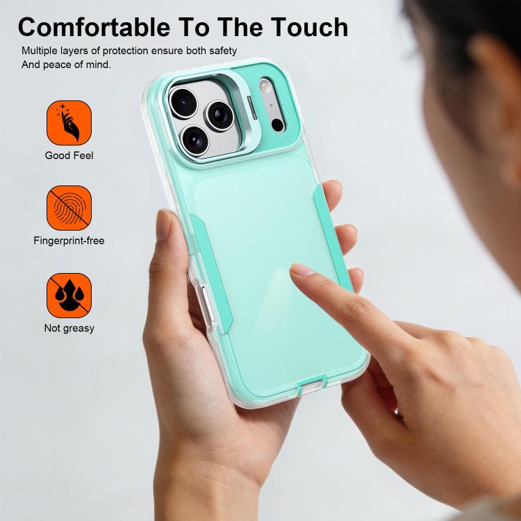For iPhone 17 Pro Max Traveler Lens Frame Holder Phone Case